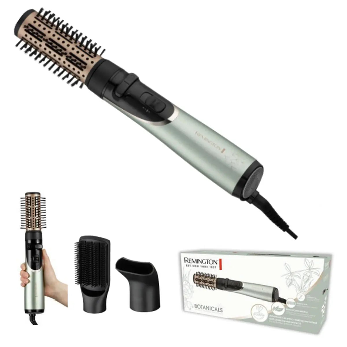 Sèche-cheveux, Brosse Soufflante et Boucleur 3 en 1 Remington AS5860 800 W Bigbuy