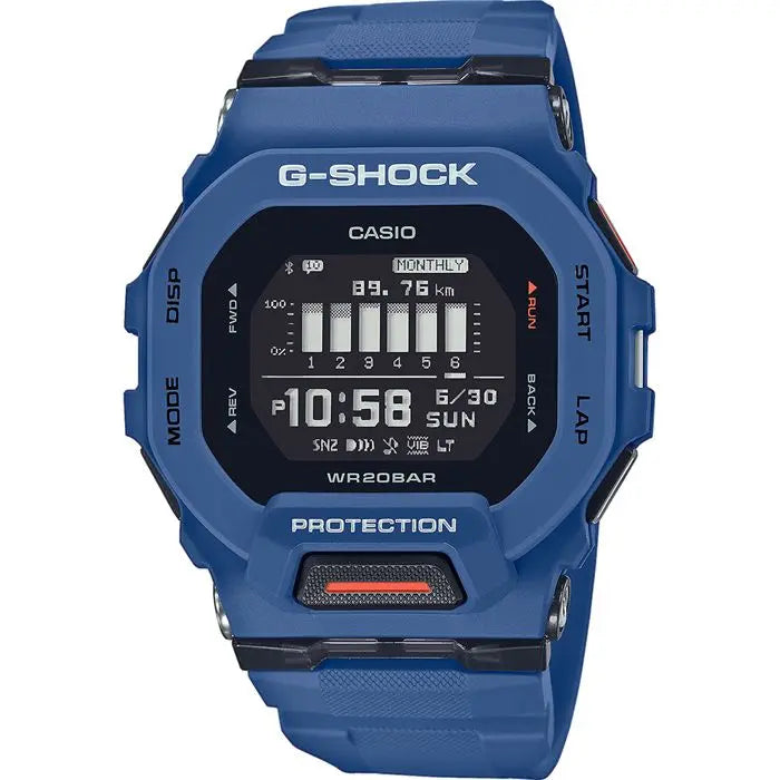 Montre G-SHOCK - CASIO - Resitante aux chocs - Multifonctions - Bleu Octopia