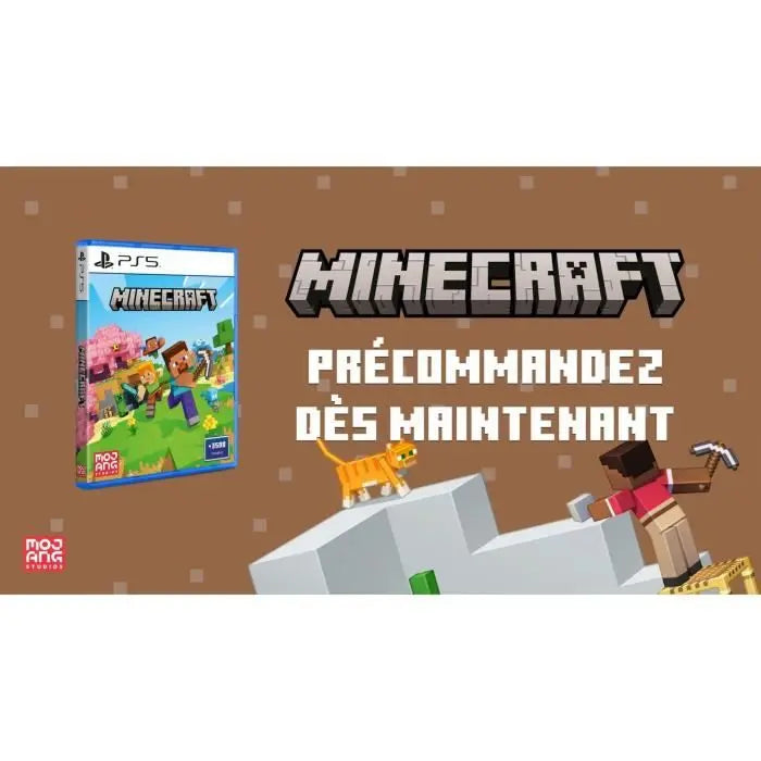 Minecraft - Jeu PS5 Octopia