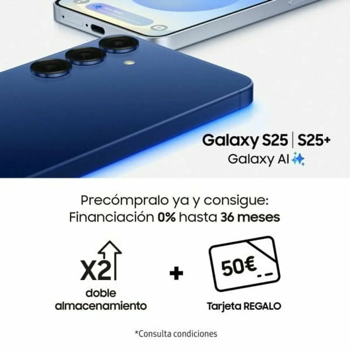 Smartphone Samsung 6,7" Qualcomm Snapdragon 8 Elite 12 GB RAM 256 GB Bleu Bigbuy