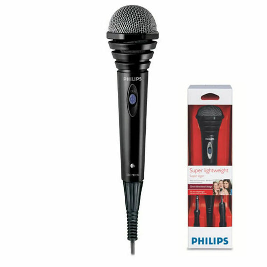 Microphone Karaoké Philips 100 - 10000 Hz Bigbuy