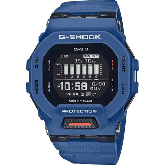 Montre G-SHOCK - CASIO - Resitante aux chocs - Multifonctions - Bleu Octopia